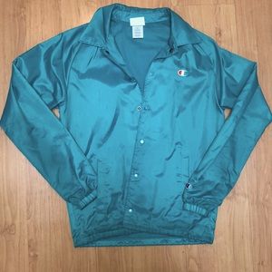 Champion Coaches Jacket Mint Green